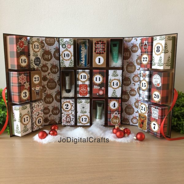 Digital Cutting File Advent Calendar