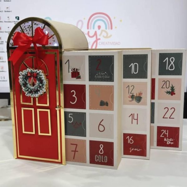Advent Christmas Door Calendar