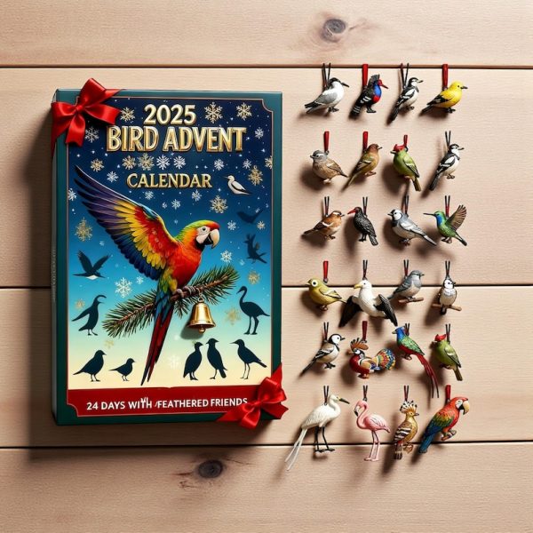 Bird Ornament Figurines Calendar