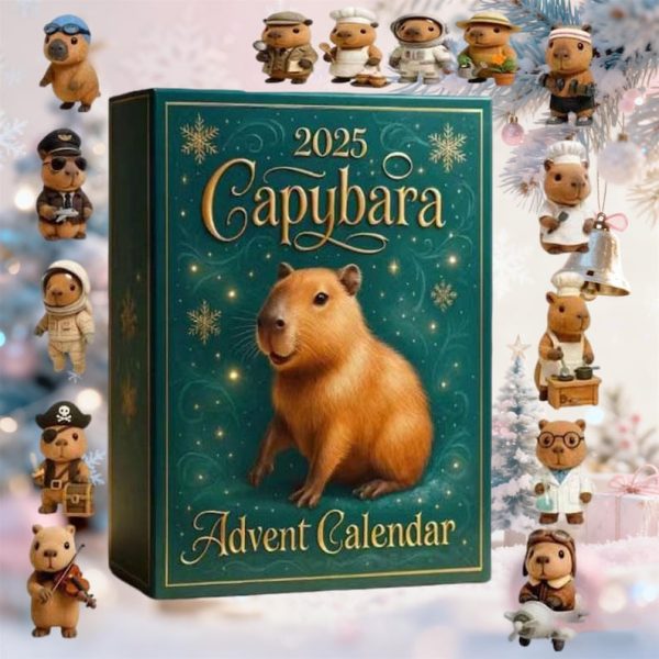 Capybara Acrylic Ornaments Calendar