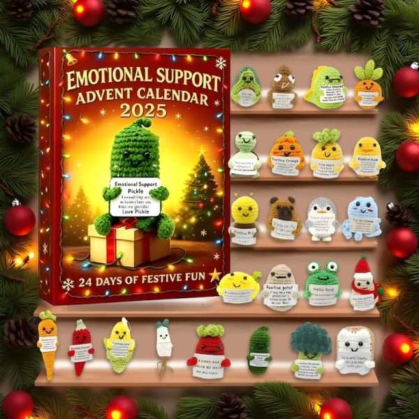 Emotional Support Crochet Toys Calendar